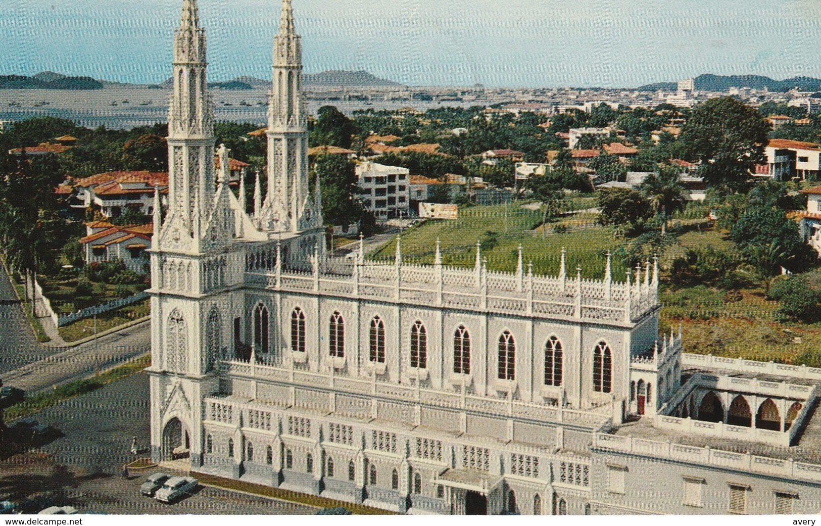 Church Of The Carmelite Fathers Dedicated To Our Lady Of Mount Carmel, Magnificent View Of Panama City - Panama