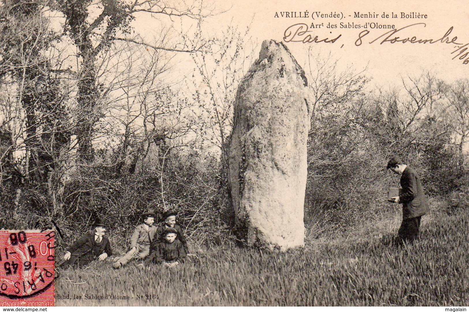 Avrillé : Menhir De La Boilière - Altri & Non Classificati