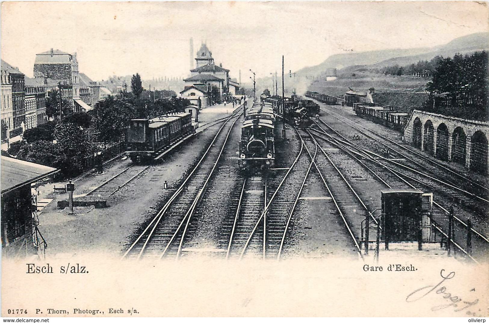 Luxembourg - Esch-sur-Alzette - Intérieur De La Gare D' Esch - Esch-Alzette