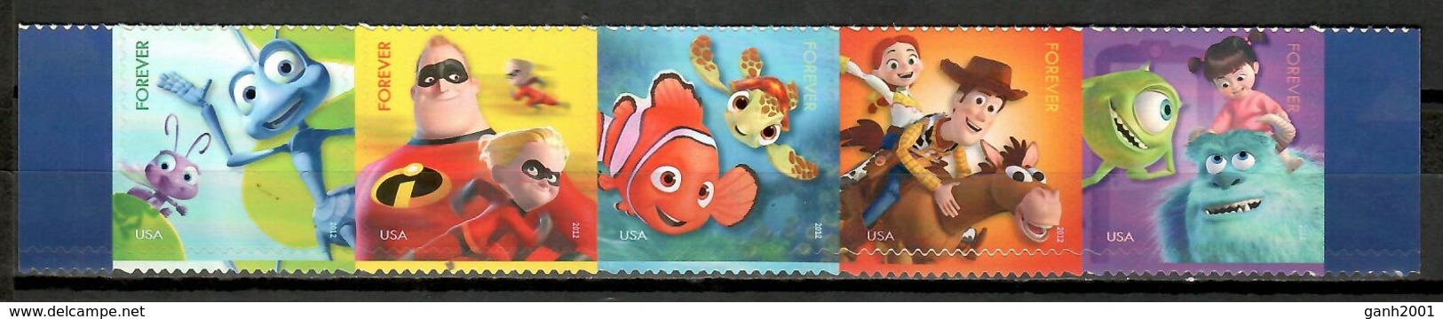 United States USA 2012 / Walt Disney Mail Me A Smile MNH Envíame Una Sonrisa / Cu10017  38-22 - Disney