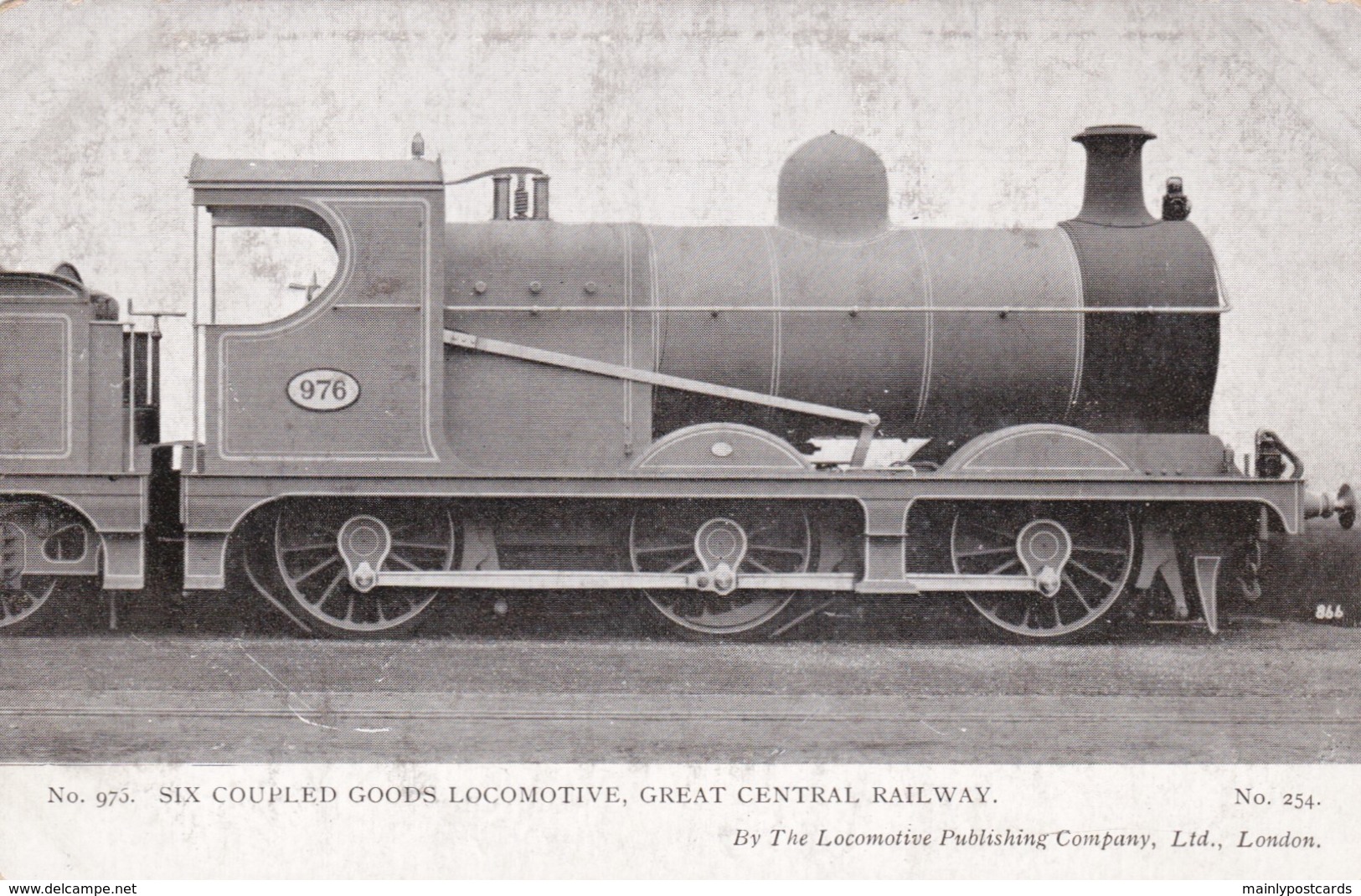 AS68 Trains - Six Coupled Goods Locomotive, Great Central Railway - Trains