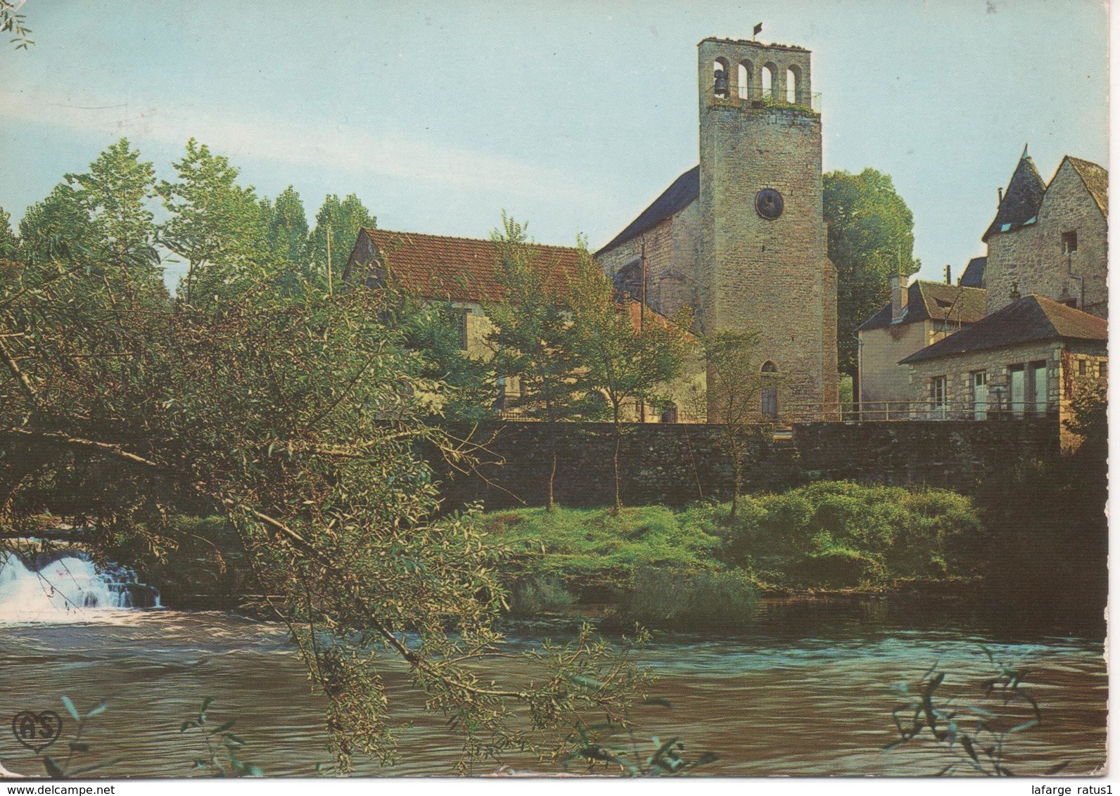 Condat Sur Vezere L Eglise Et Chute Du Coly - Autres & Non Classés