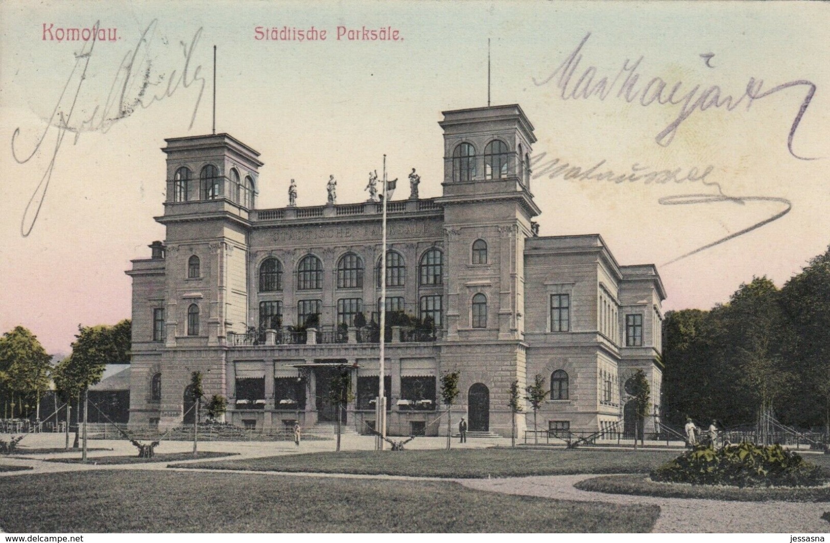 AK - Tschechien - KOMOTAU (Chomutov) - Parksäle (Veranstaltungszentrum) 1905 - Tschechische Republik