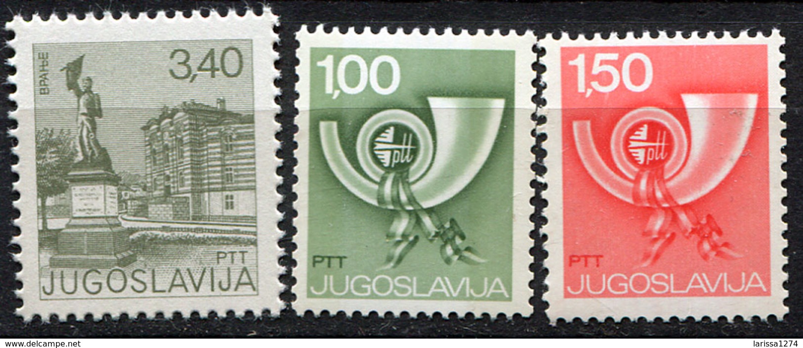 YUGOSLAVIA 1977 Definitive Complete Year MNH - Annate Complete