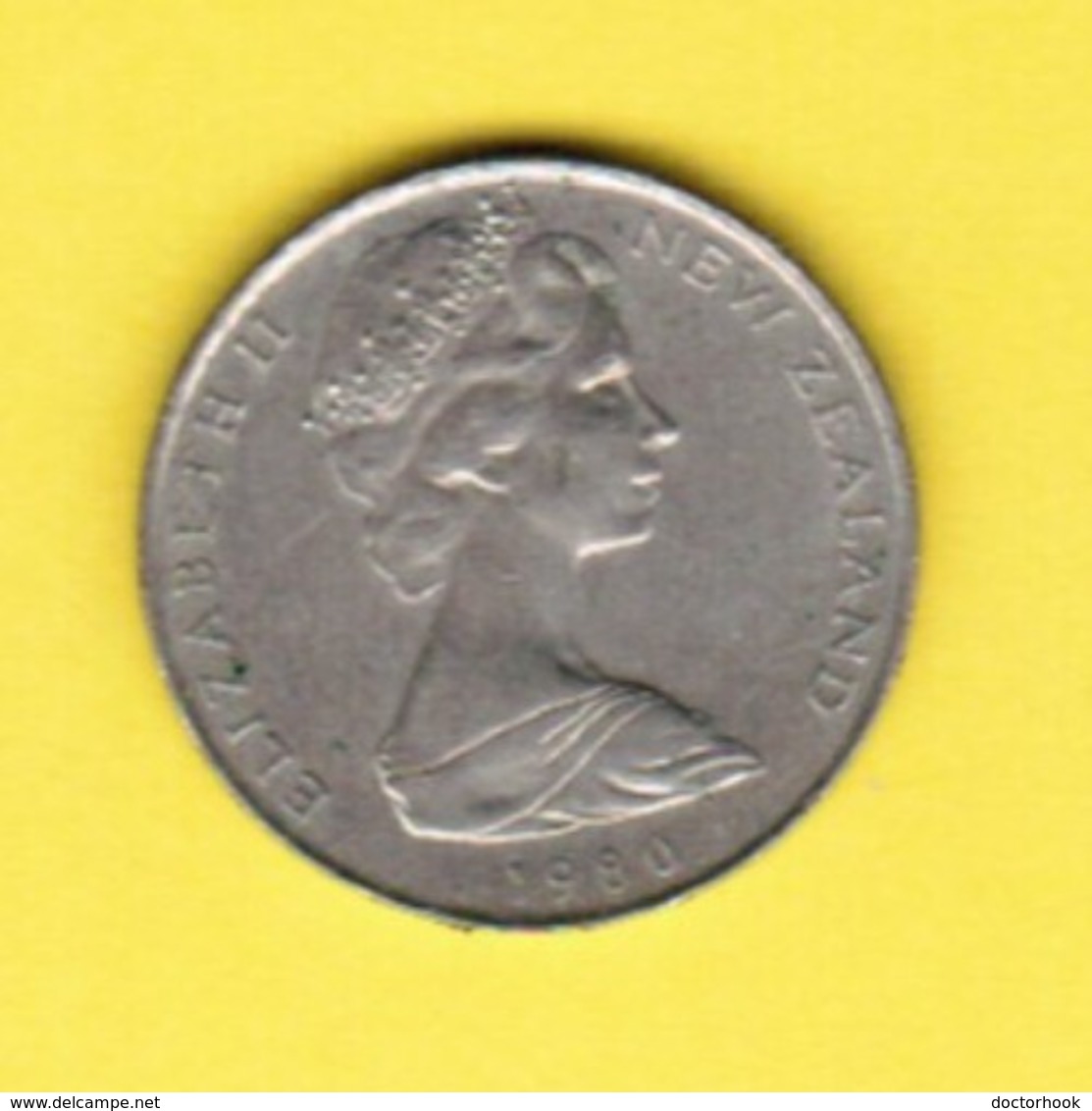 NEW ZEALAND  5 CENTS 1980 (KM # 34) #5348 - Neuseeland