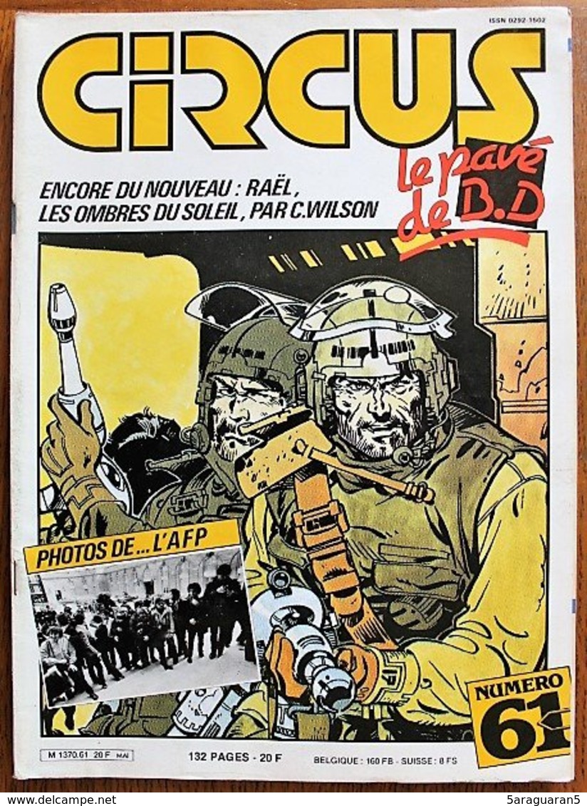 MAGAZINE BD CIRCUS - 61 - 1983 - Circus