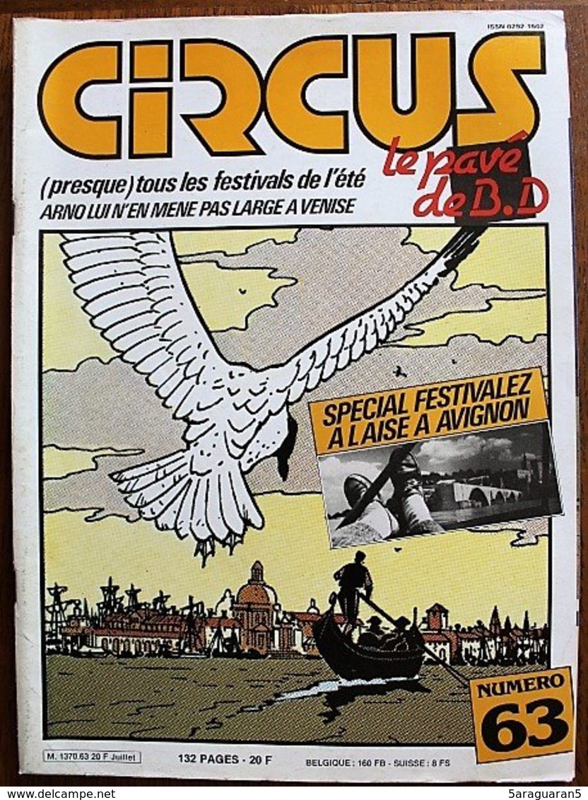 MAGAZINE BD CIRCUS - 63 - 1983 - Circus