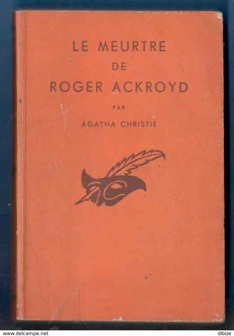 Agatha Christie. Le Meurtre De Roger Ackroyd.  Le Masque N° 1. 1962. - Le Masque
