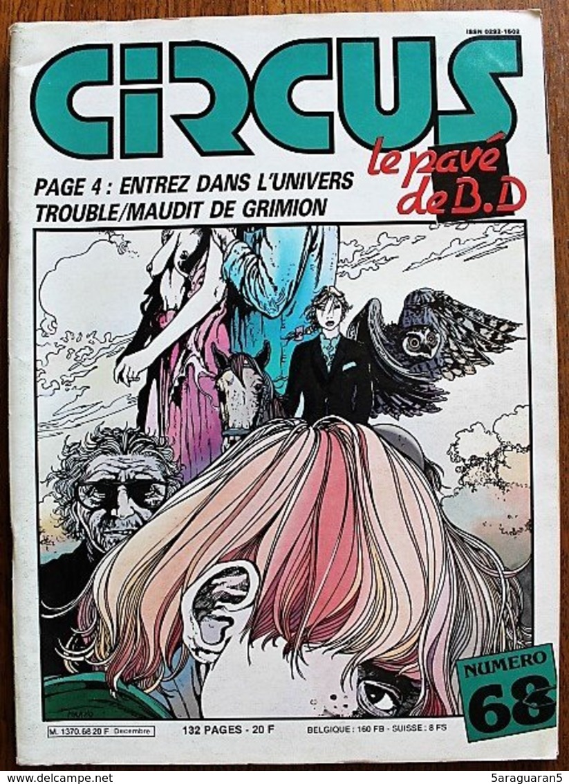 MAGAZINE BD CIRCUS - 68 - 1983 - Circus