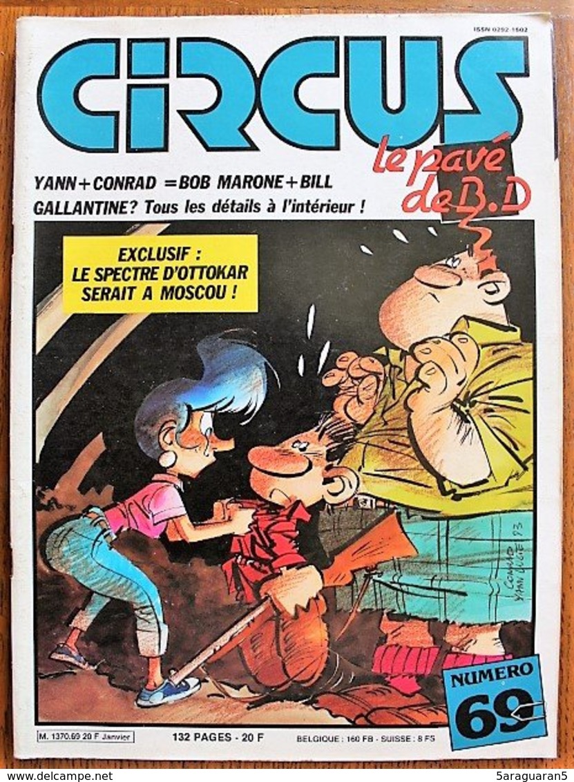 MAGAZINE BD CIRCUS - 69 - 1984 - Circus
