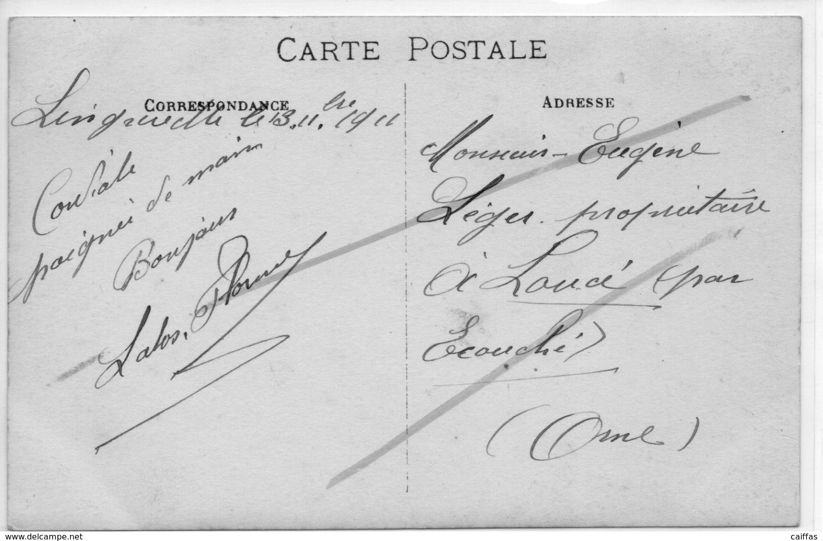 LINGREVILLE   CARTE PHOTO CHASSEURS DE LINGREVILLE TRES RARE - Autres & Non Classés