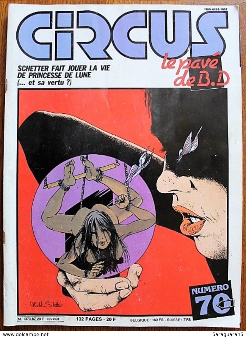 MAGAZINE BD CIRCUS - 70 - 1984 - Circus