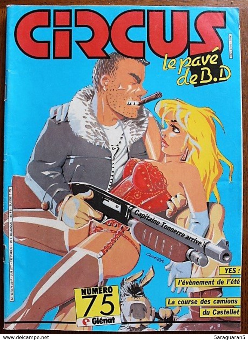 MAGAZINE BD CIRCUS - 75 - 1984 - Circus