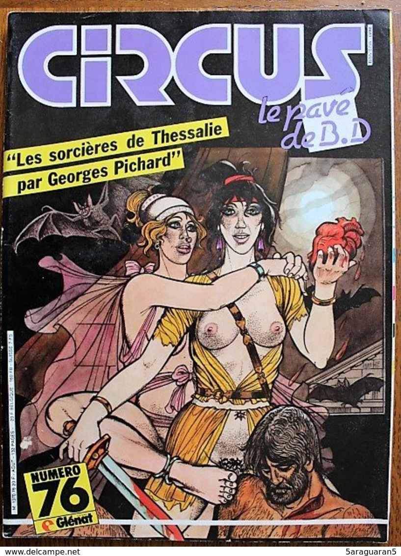 MAGAZINE BD CIRCUS - 76 - 1984 - Circus