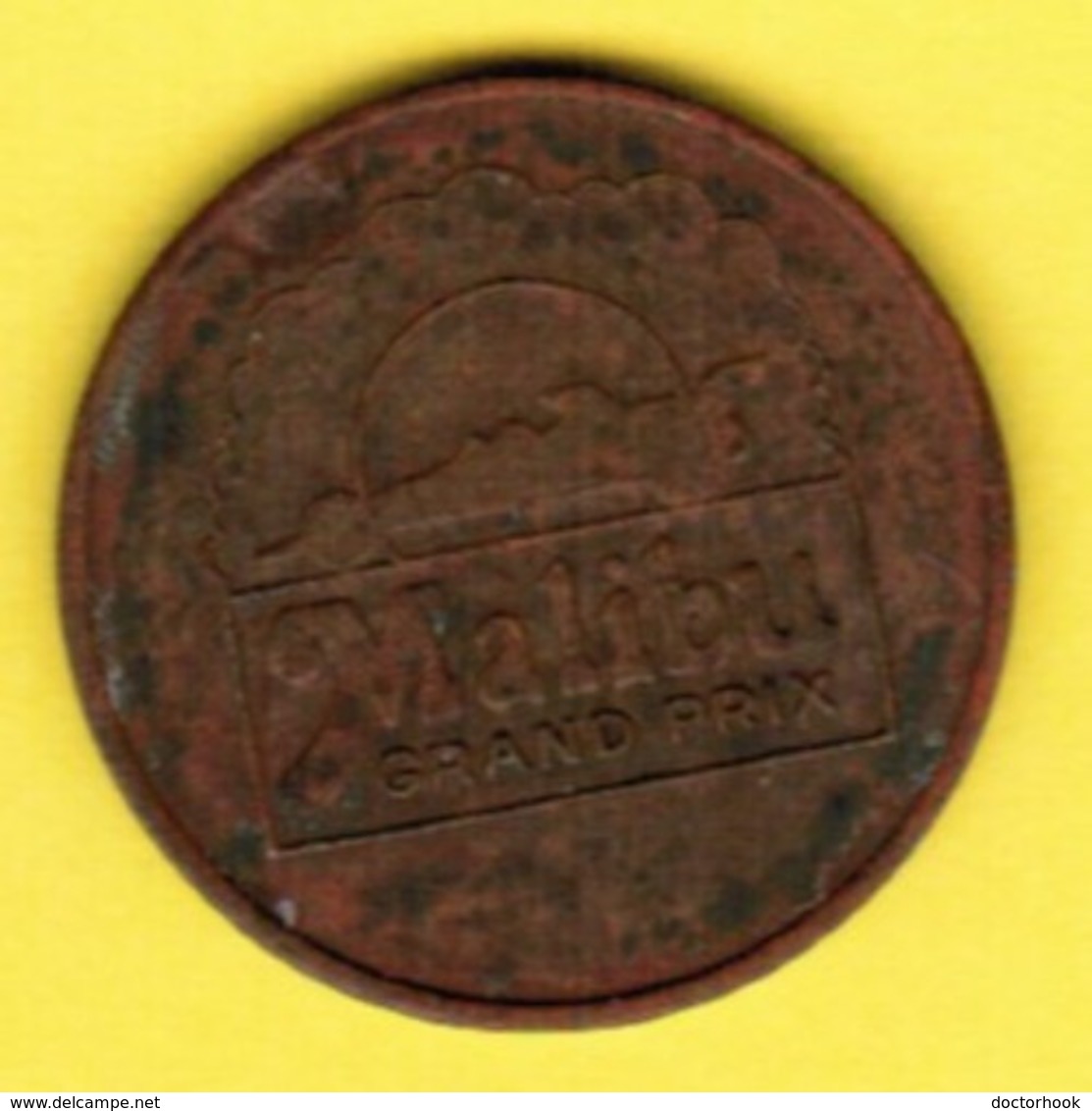 U.S.A.    MALIBU GRAND PRIX Token (NO CASH VALUE) (T-20) - Autres & Non Classés