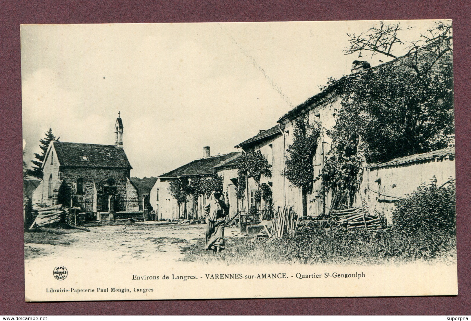 VARENNES-SUR-AMANCE  (52) : " QUARTIER SAINT-GENGOULPH " - Autres & Non Classés