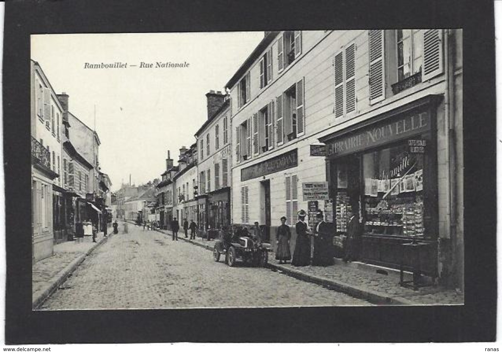 CPA Yvelines 78 Rambouillet Commerce Shop Marchand De Cartes Postales Non Circulé - Rambouillet