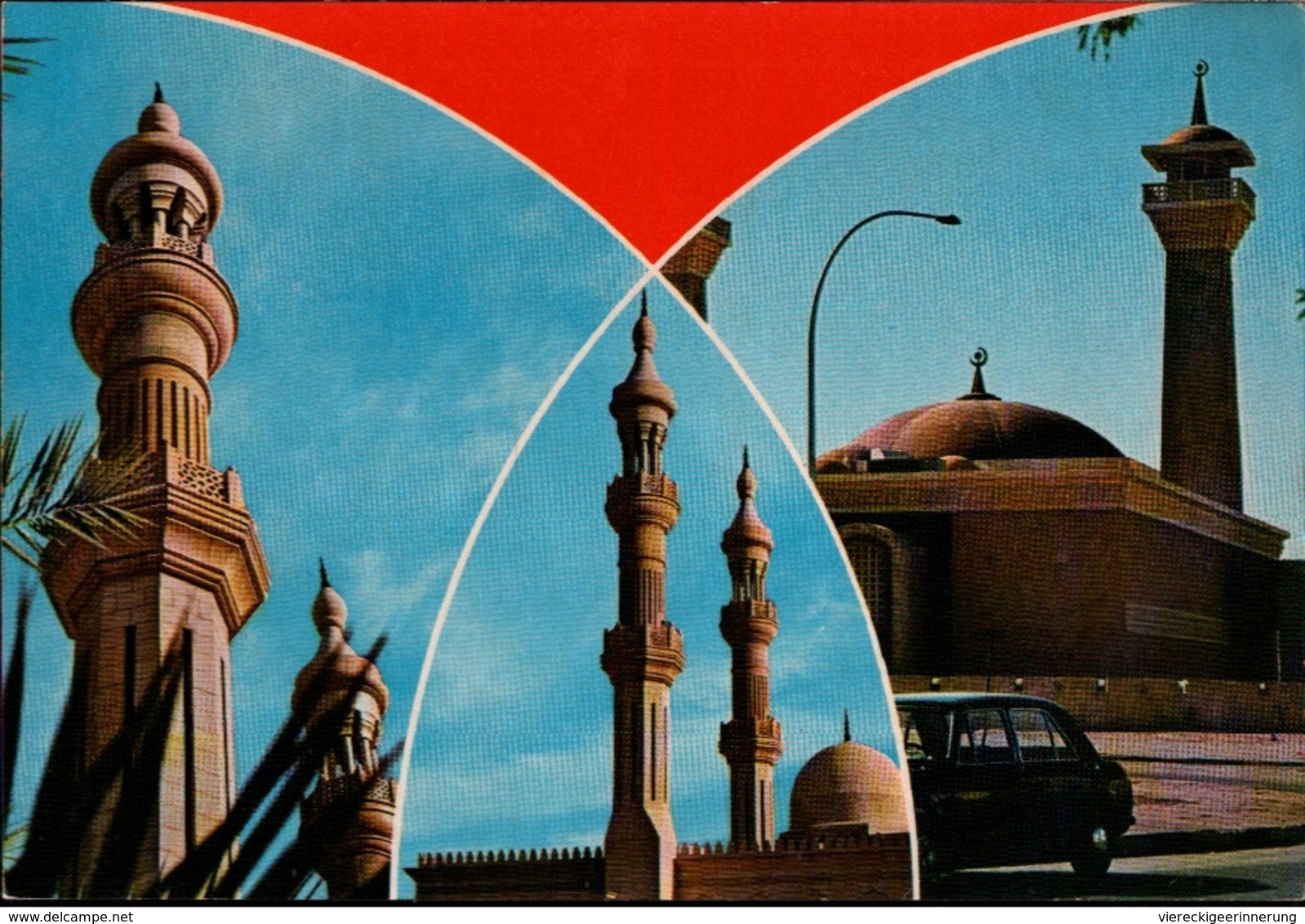 ! Modern Postcard Kuwait , Mosque, Moschee - Kuwait