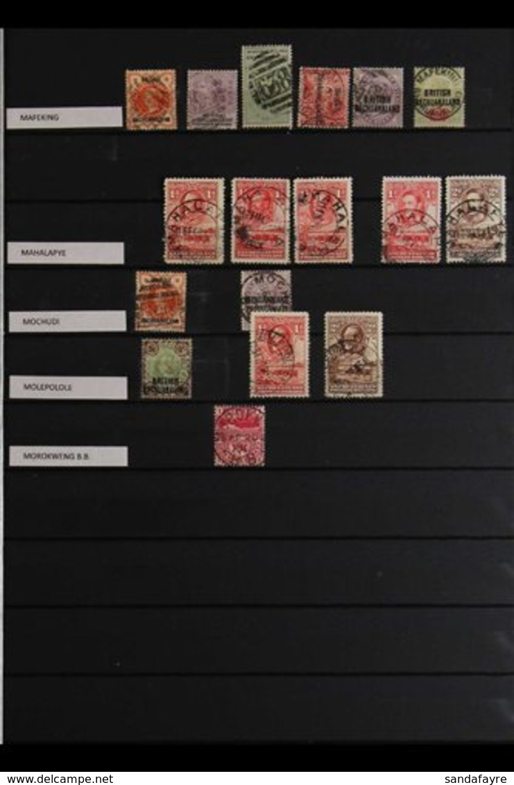 POSTMARKS Small Range Form 18 Different Offices, Mostly C.d.s. Types  With A Few Numeral Cancels Seen, Odd Cancels On Be - Otros & Sin Clasificación