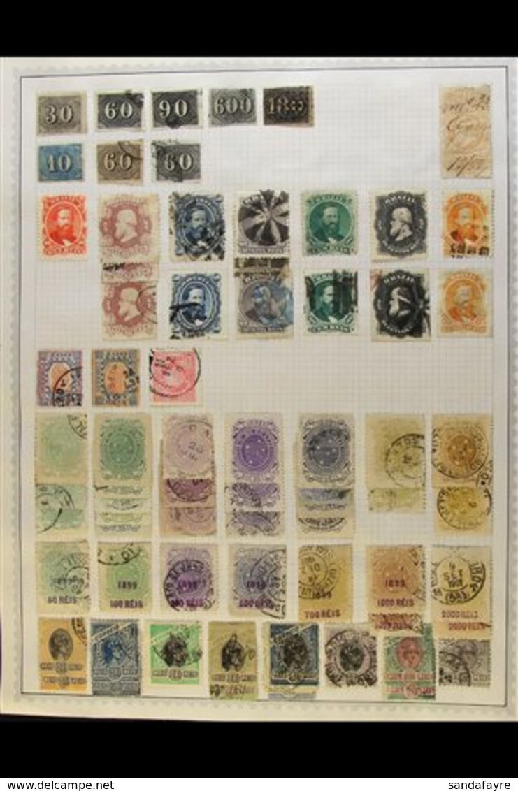 1850-1960 EXTENSIVE MINT & USED COLLECTION. A Most Useful Collection Presented On Album Pages, Some Issues Represented B - Andere & Zonder Classificatie