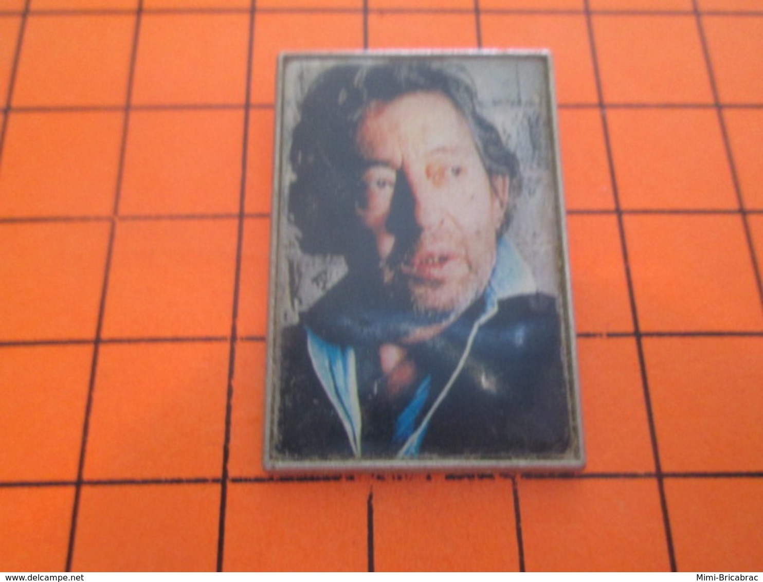 SP07 PIN'S PINS / Rare Et De Belle Qualité ! / Thème : MUSIQUE / SERGE GAINSBOURG - Musique