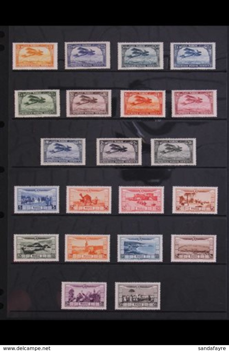 FRENCH MOROCCO 1922-83 AIR POST COLLECTION. An Attractive Mint & Never Hinged Mint Collection Presented On A Series Of S - Otros & Sin Clasificación