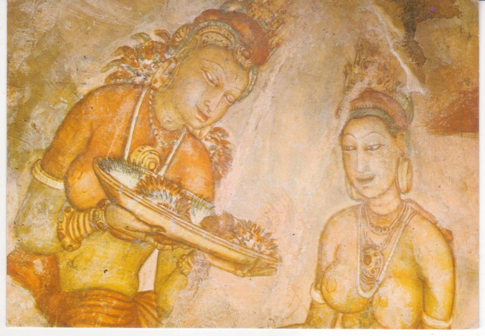 °°° 13465 - SRI LANKA - SIGIRIYA FRESCOES - 1978 With Stamps °°° - Sri Lanka (Ceylon)