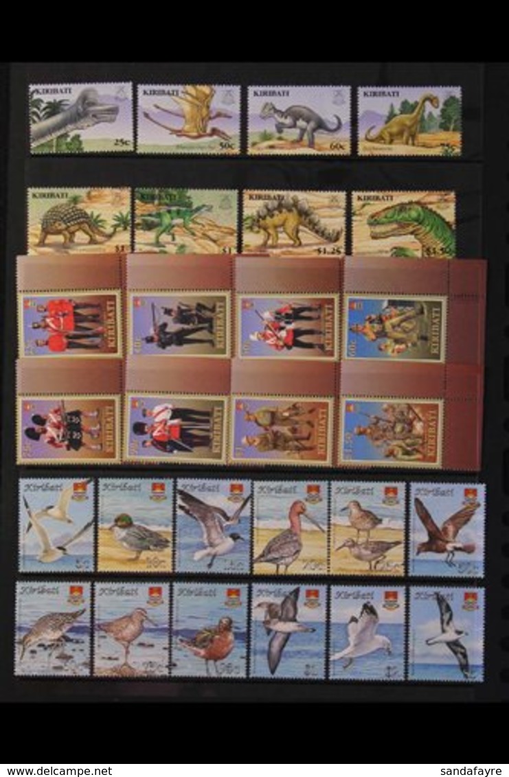 2004-2009 NEVER HINGED MINT COLLECTION Of All Different Complete Sets And Mini-sheets On Stock Pages, Includes 2004 Ship - Kiribati (1979-...)