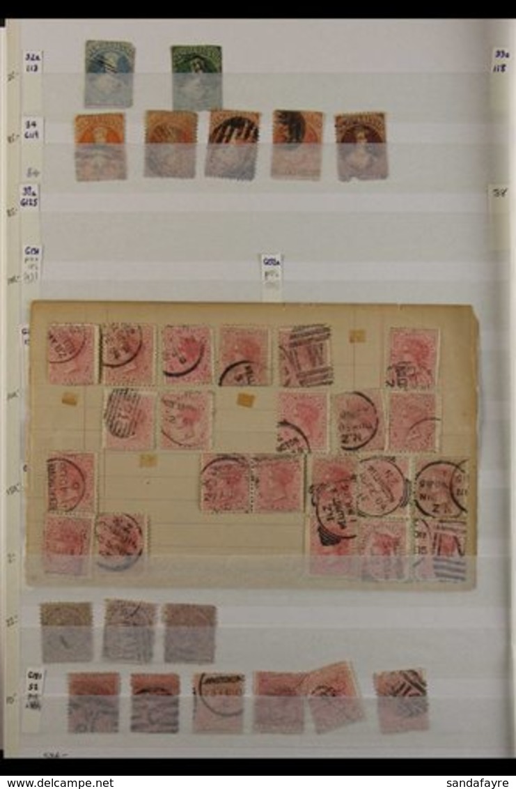 1862-2000 EXTENSIVE ACCUMULATION In A Large Stockbook, Mint (many Later Issues Are Never Hinged) And Used Stamps With So - Otros & Sin Clasificación