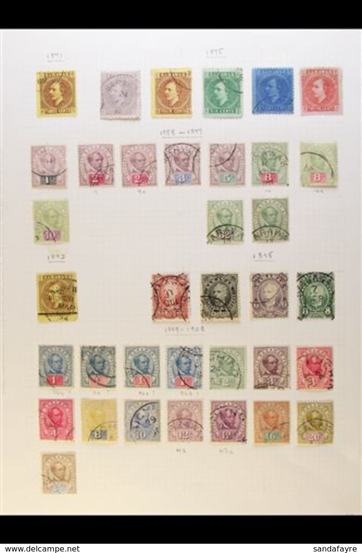 1871-1932 FINE USED COLLECTION On Pages. Note 1875 Complete Set, 1888-97 Range To 32c And 50c, 1895 Set, 1899-1908 Set T - Sarawak (...-1963)