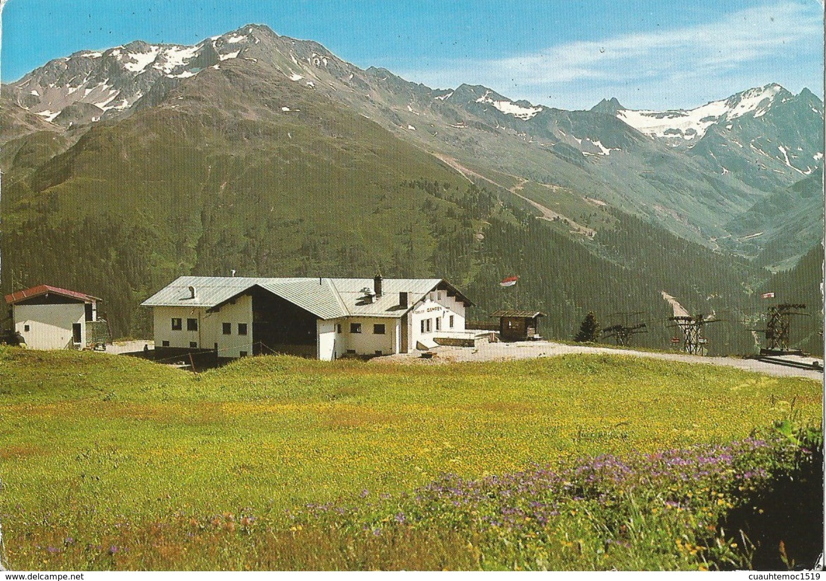 Österreich: Ansichtskarte Restaurant "Gampen" - Bei St, Anton 1985 #G08 - St. Anton Am Arlberg