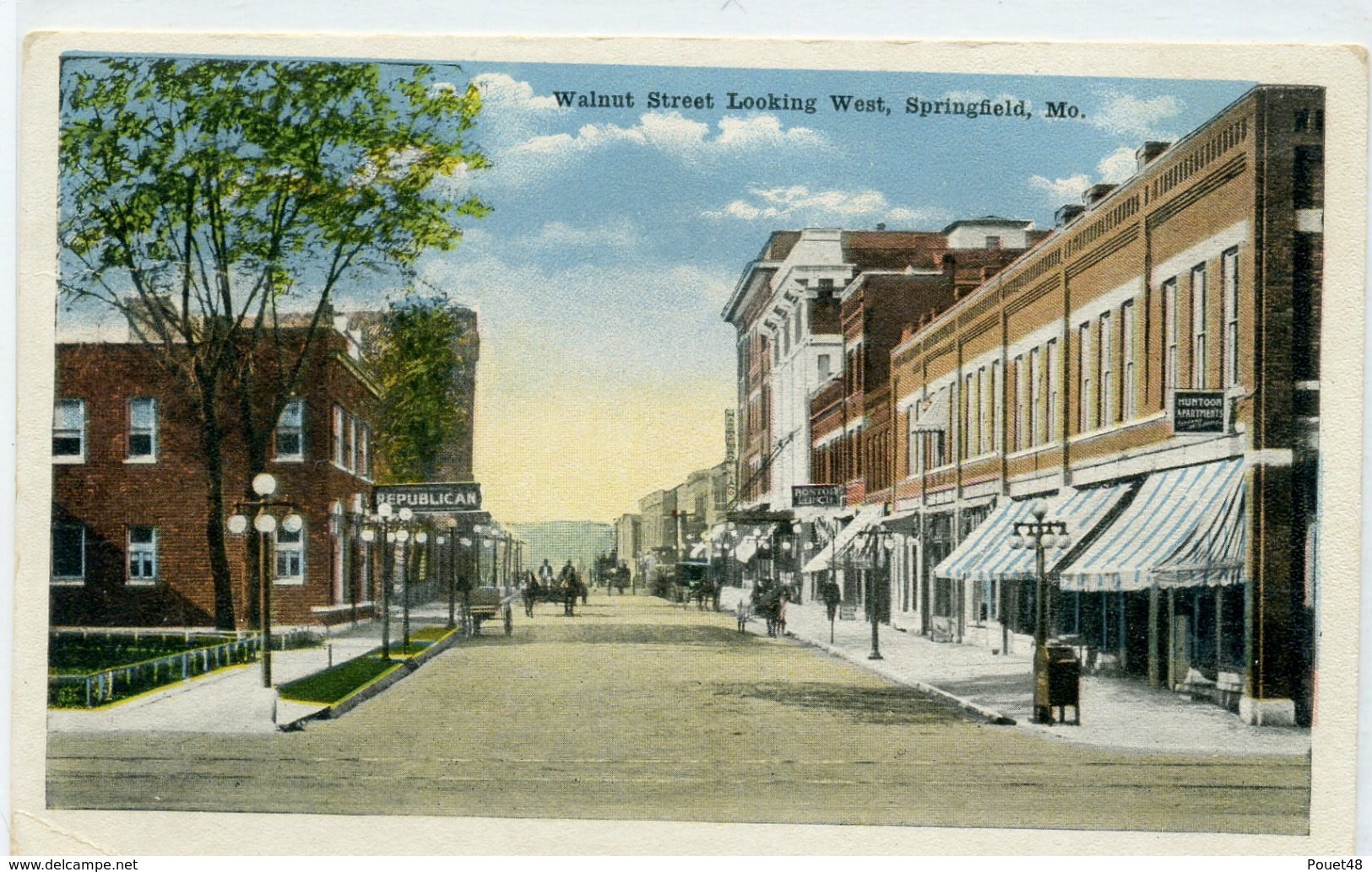 SPRINGFIELD - Looking Walnut Street West - Springfield – Missouri