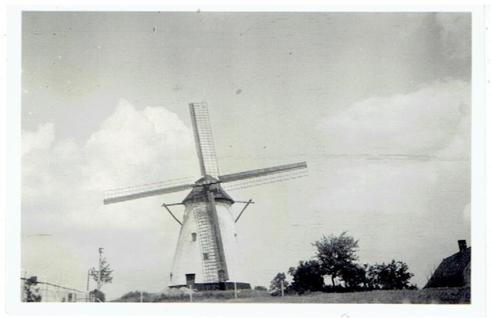 TIEGEM - Anzegem - Kleine Foto 9 X 6 Cm - Stampers Molen - Anzegem