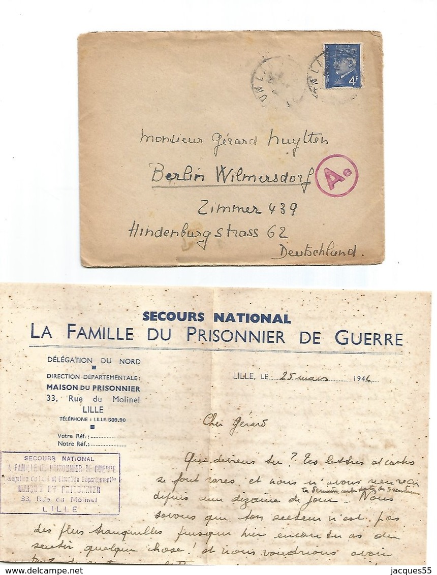 Lettre-1944- - Lettres & Documents