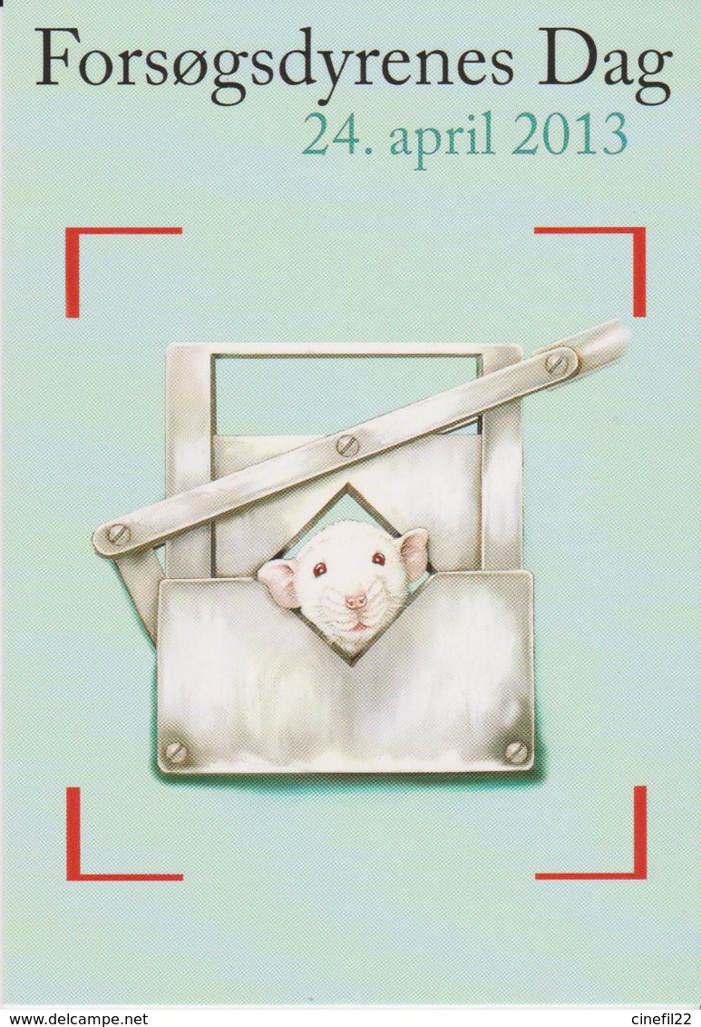 DANEMARK, Journée Des Animaux De Laboratoire, Souris, 2013 - Otros & Sin Clasificación