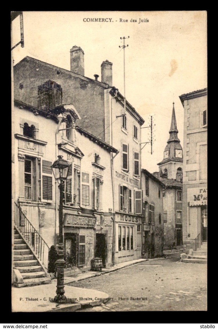 JUDAISME - COMMERCY (MEUSE) - LA RUE DES JUIF - Judaika