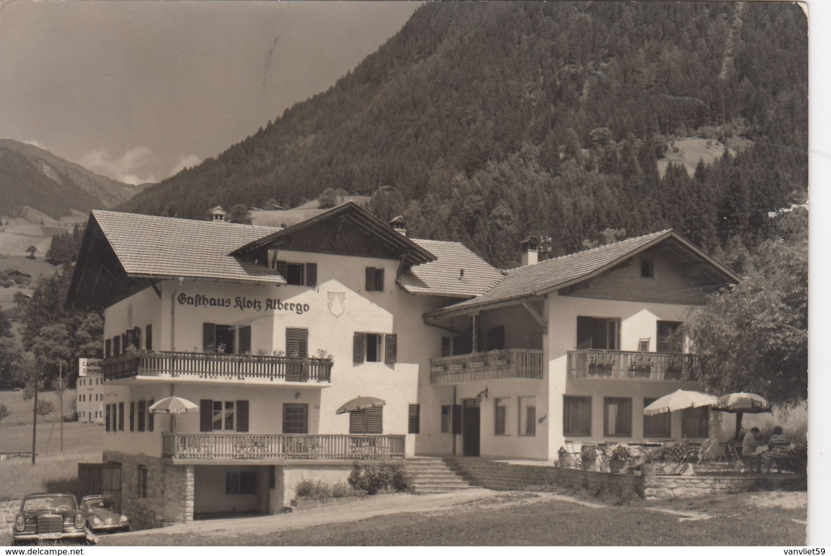 SAN LEONARDO IN PASSIRIA-BOZEN.BOLZANO-ALBERGO-GASTHOF=KLOTZ= VIAGGIATA NEL 1967 - Bolzano (Bozen)