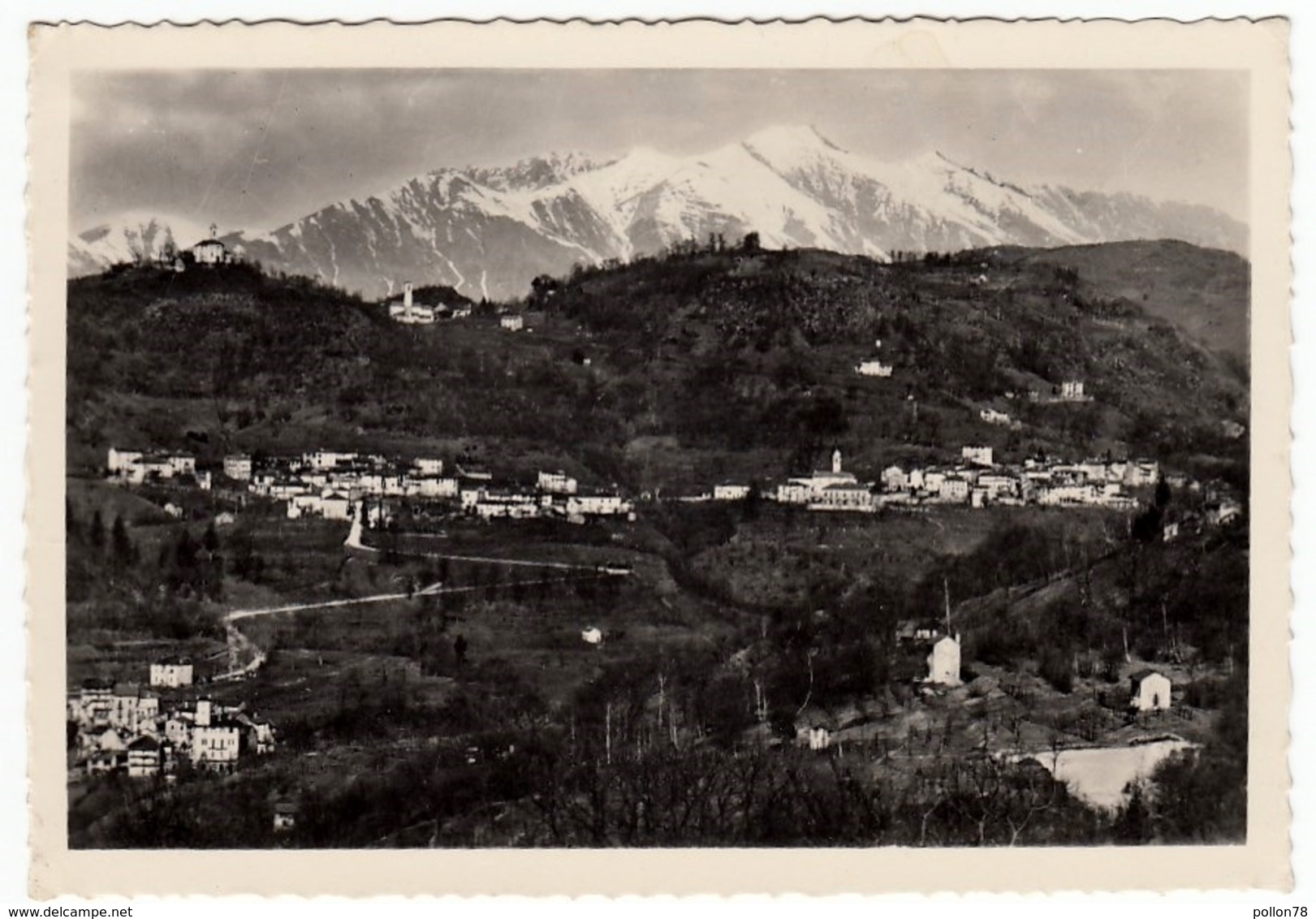 VALLE DUMENTINA CON VEDUTA DUE COSSANI E AGRA - LUINO - VARESE - 1955 - Luino