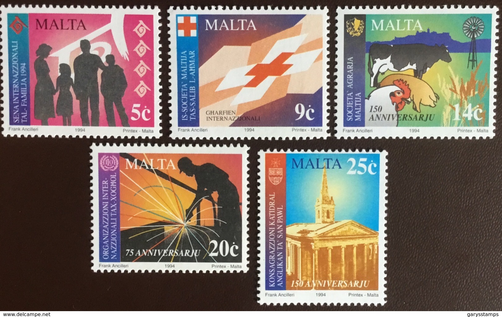 Malta 1994 Anniversaries & Events MNH - Malta