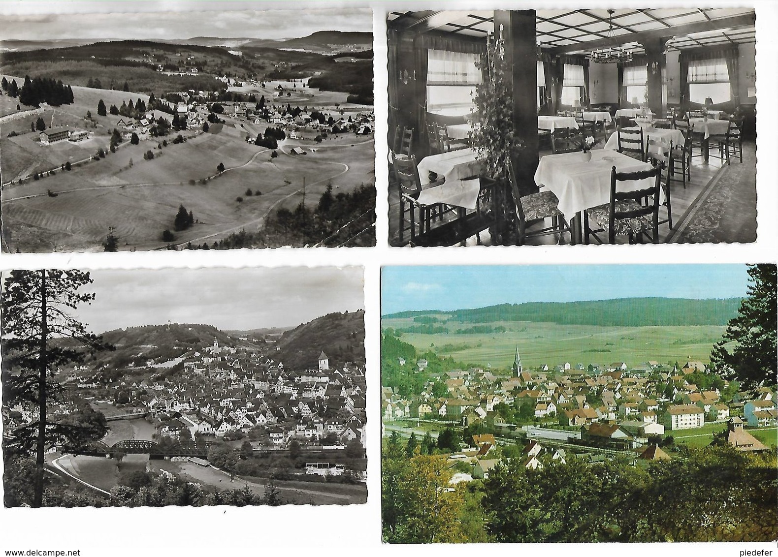 ALLEMAGNE - Lot De 20 Cartes Postales Diverses Du Bade Wurtemberg. Toutes Scannées - 5 - 99 Postcards