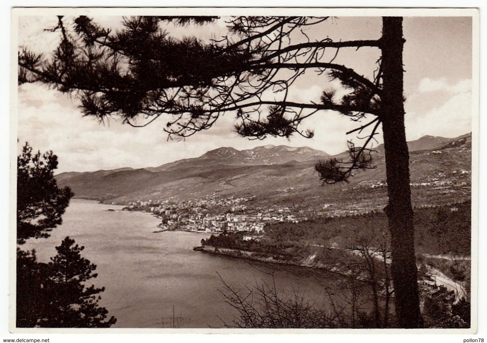 CROAZIA - ABBAZIA - PANORAMA - 1941 - Vedi Retro - Croazia