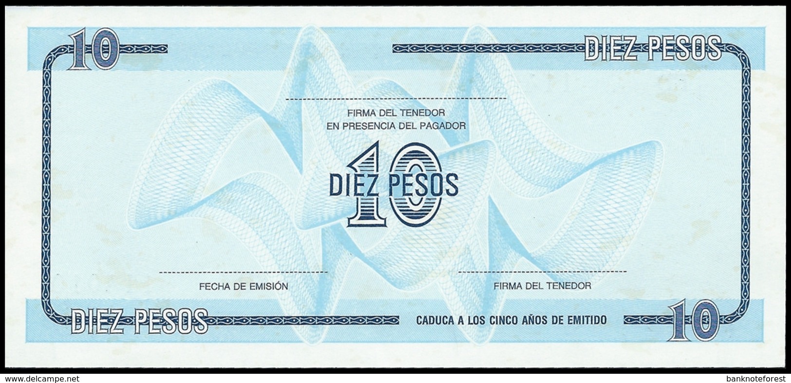 Cuba | 10 Pesos | 1985 | P.FX.22 | AUNC - Cuba