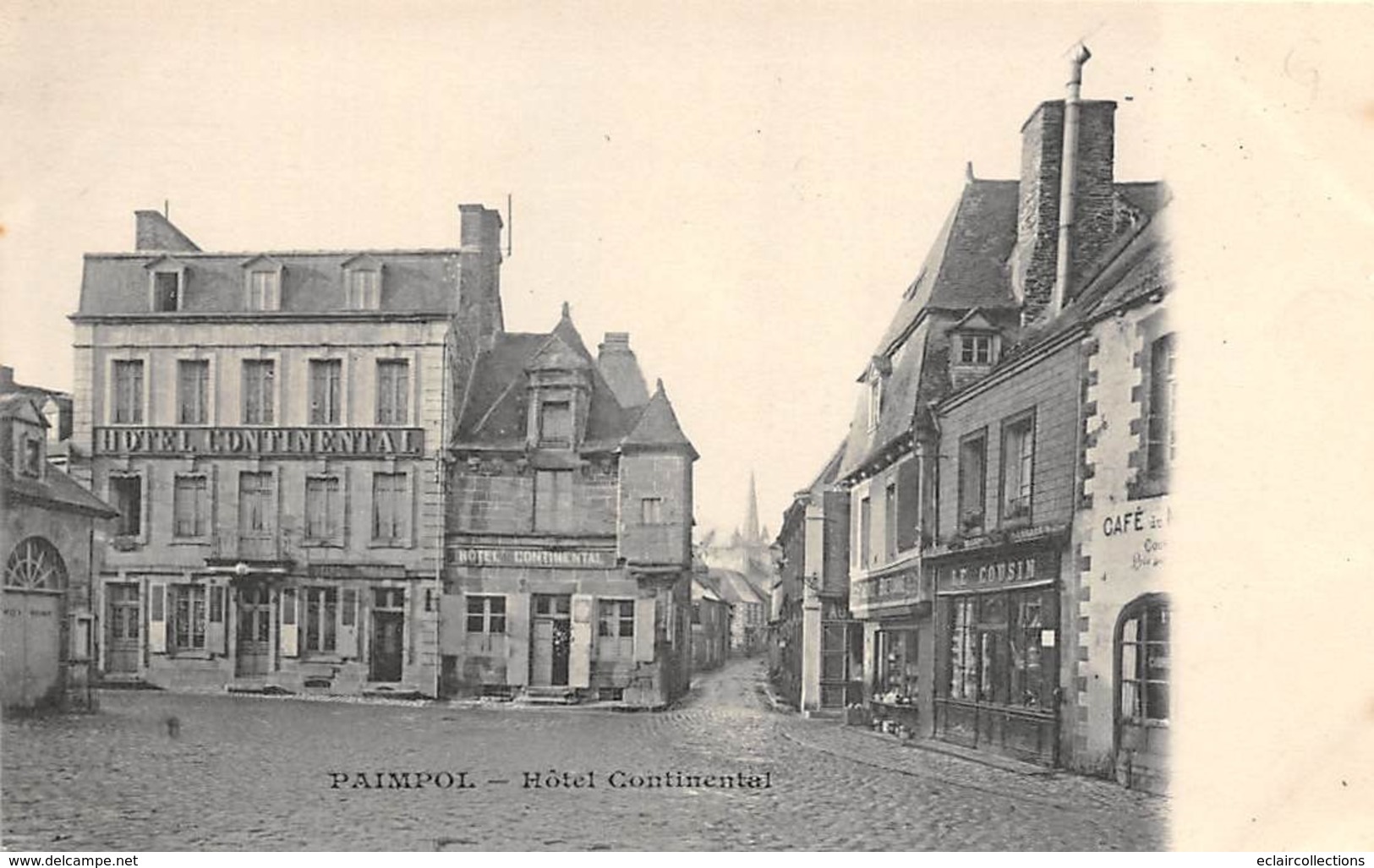 Paimpol       22       Hôtel Continental   2    (voir Scan) - Paimpol