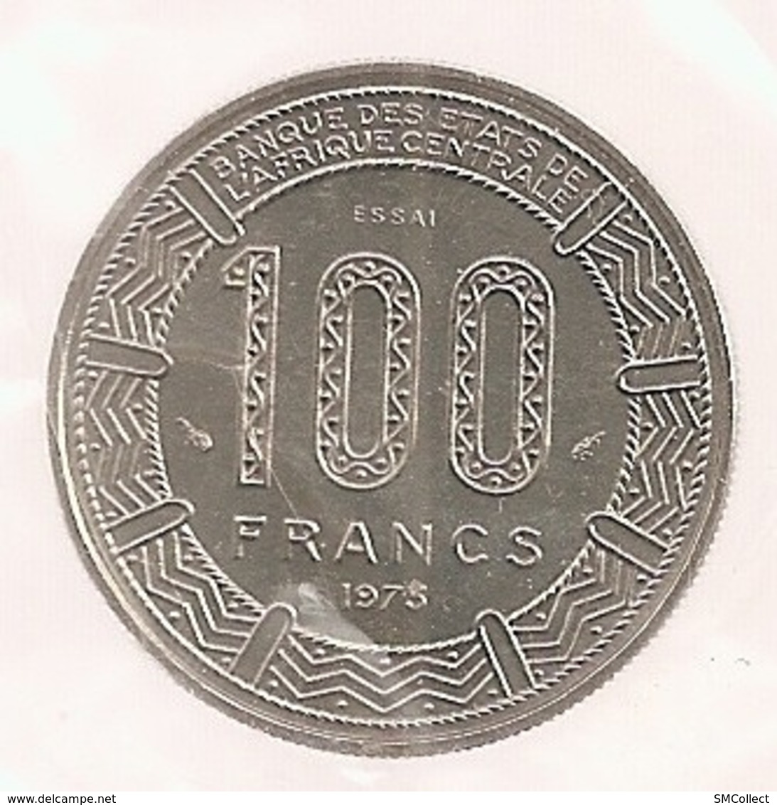 Cameroun, Essai 100 Francs 1975 Sous Blister - Kameroen