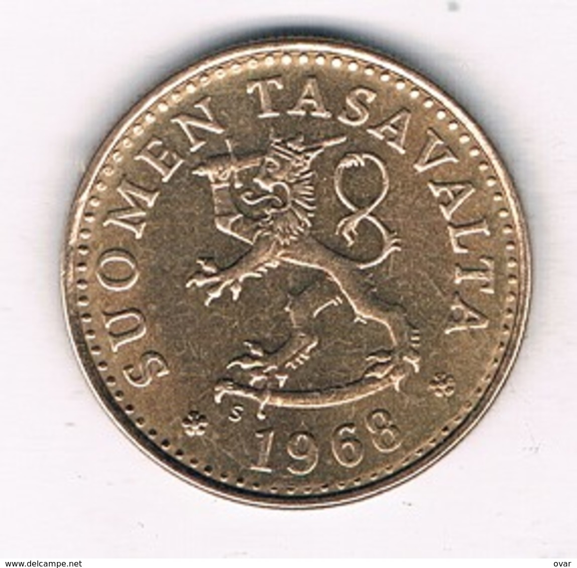 10 PENNIA  1968 FINLAND /5701/ - Finlande