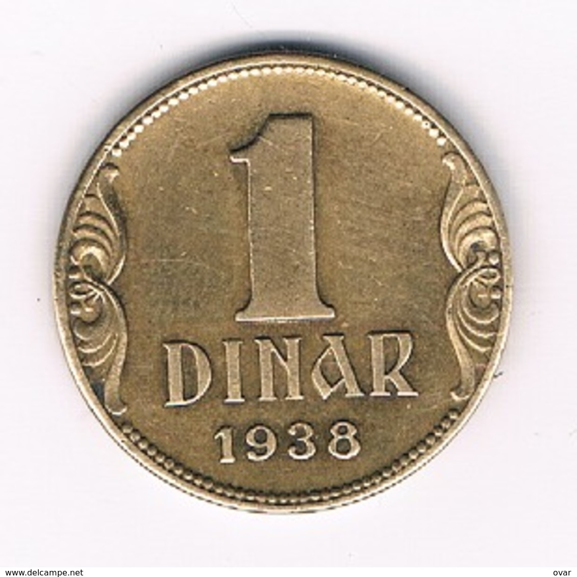 1 DINAR  1938 SERVIE /5704/ - Serbie