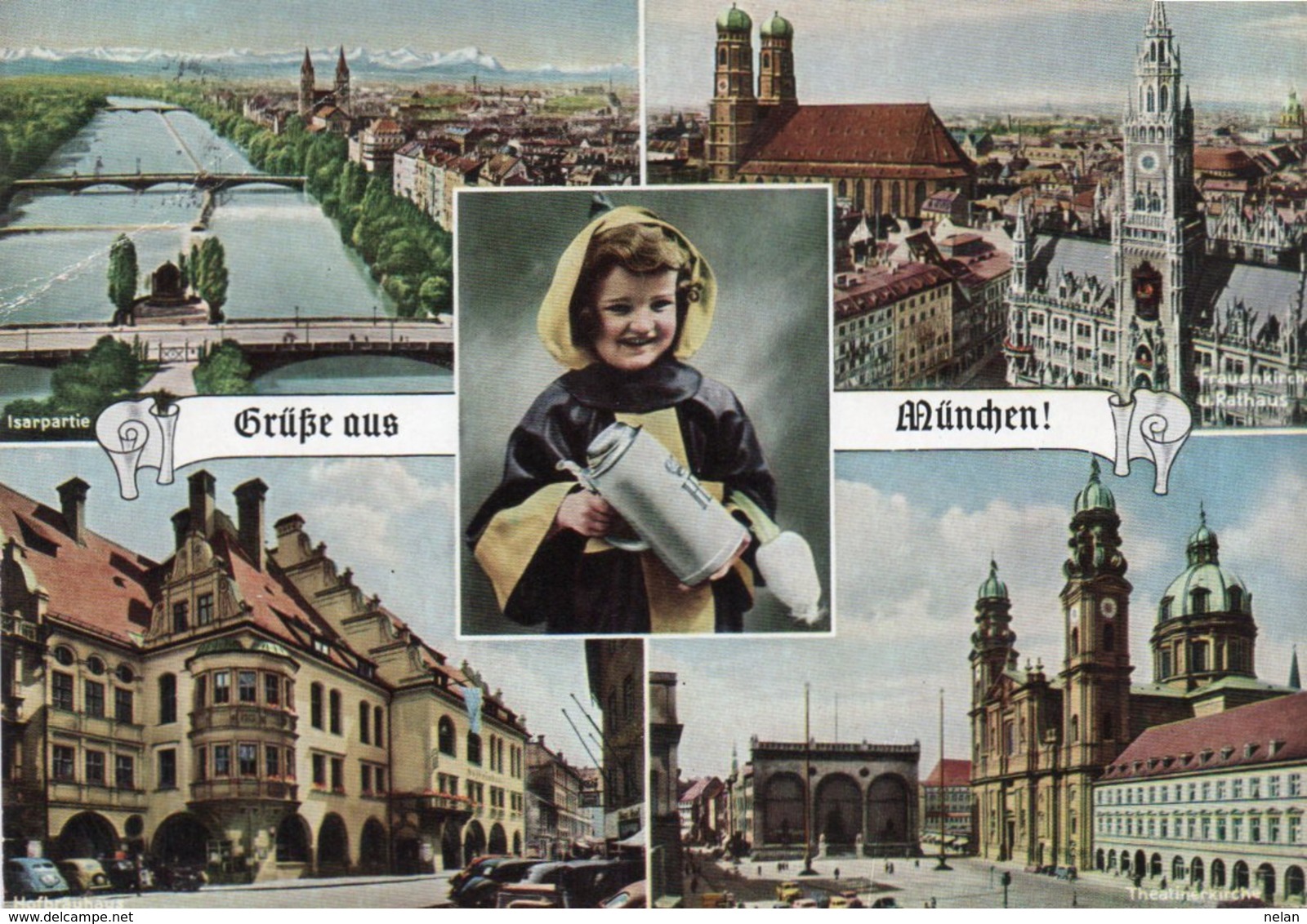 GRUSS AUS MUNCHEN-1961 - Saluti Da.../ Gruss Aus...