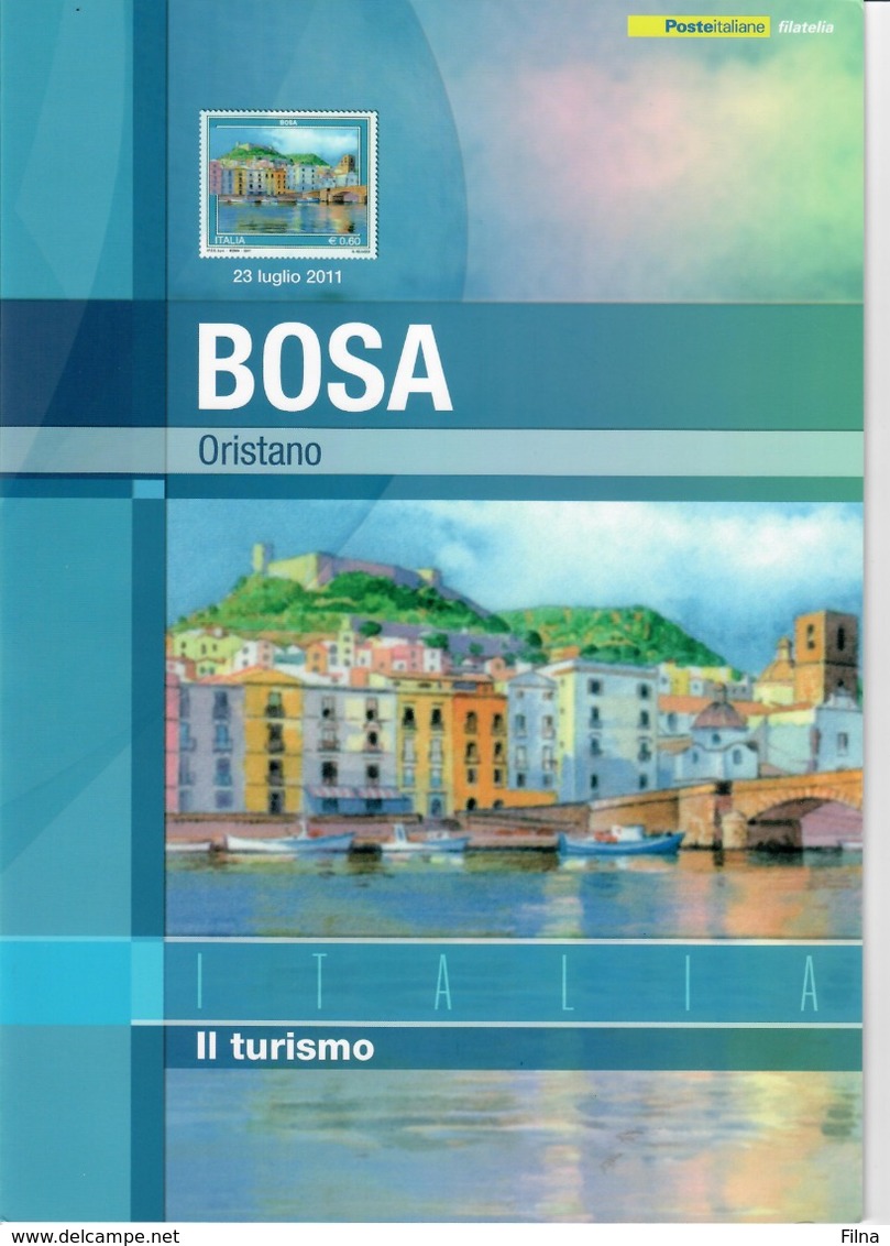 ITALIA 2011 - FOLDER  BOSA ORISTANO  -   SENZA SPESE POSTALI - Folder