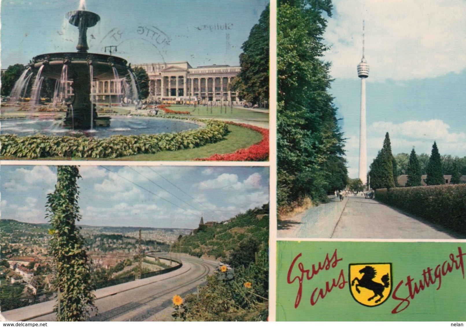 GRUSS AUS STUTTGART-1965 - Saluti Da.../ Gruss Aus...