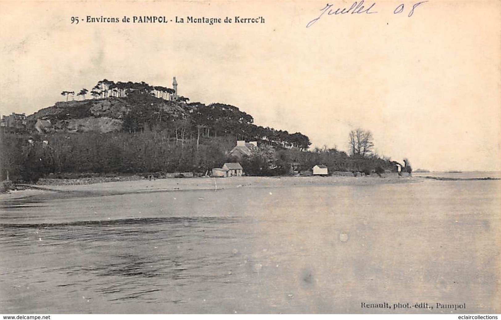 Paimpol       22            La Montagne De Kerroc'h          (voir Scan) - Paimpol